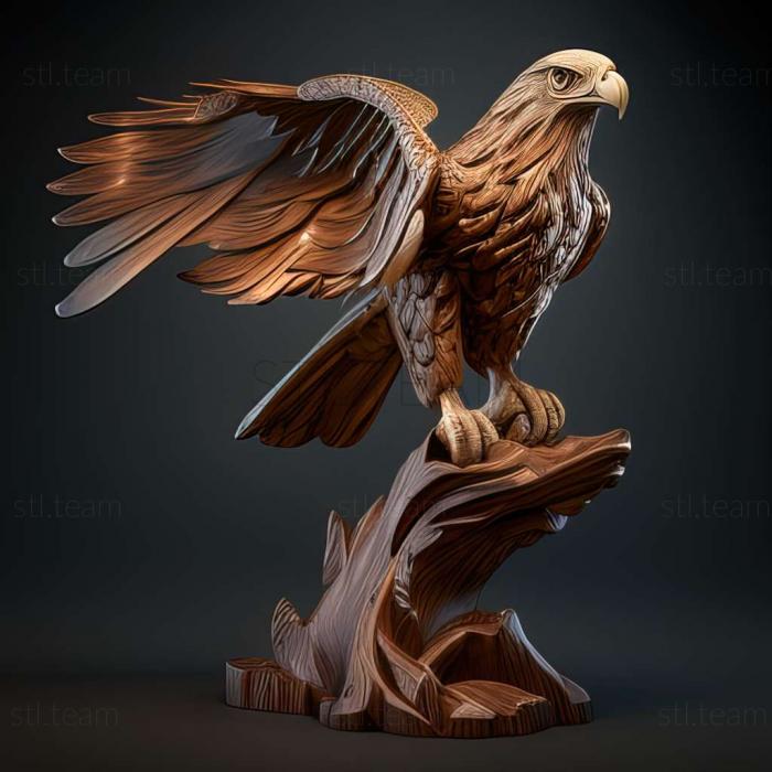 3D model Bird Of Prey (STL)